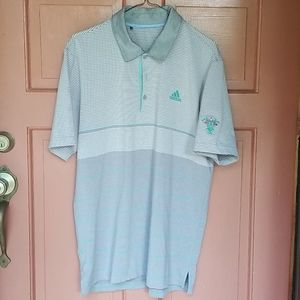 Adidas golf polo med